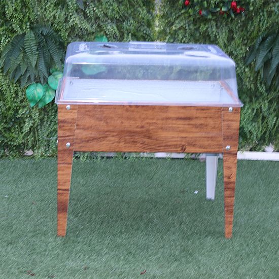 Planting box flower house